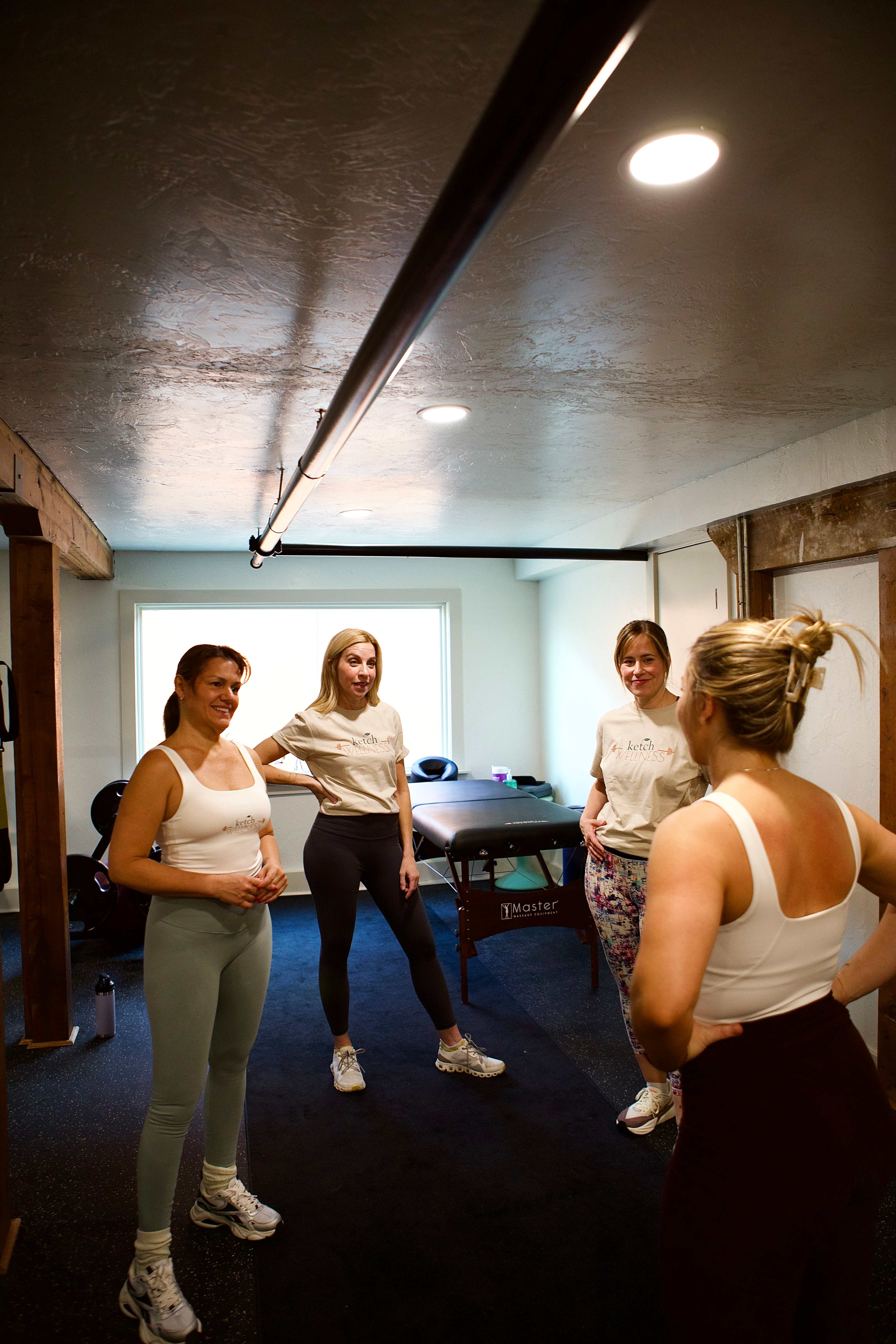 Team gathering at Ketch Wellness showing the supportive community atmosphere